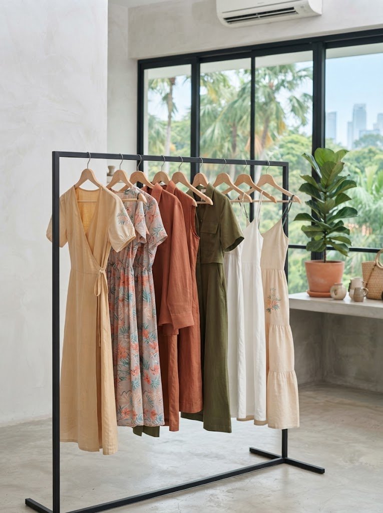 Summer dresses drop QQ Clothing Singapore wholesale