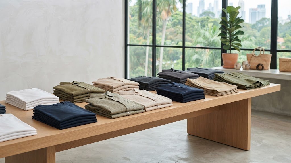 Men's casual and streetwear wholesale range Singapore