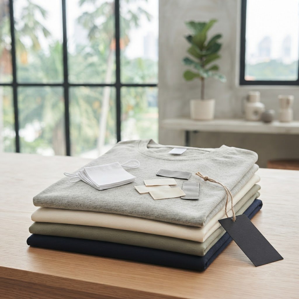 Private label and printing services Singapore wholesale clothing